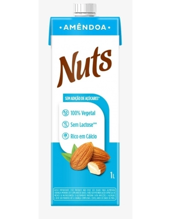 EBBA MAGUARY BEB. NUTS 1000ML AMENDOA ORIG. ZERO ACUCAR