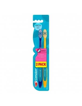CONDOR HIG ESC DENTE AGILE MACIA PACK C/2 / 8058-0