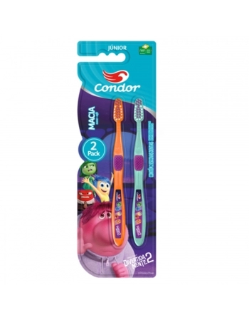 CONDOR HIG ESC DENTE INF DIVERTIDAMENTE JR-PACK C/2 / 8260-0
