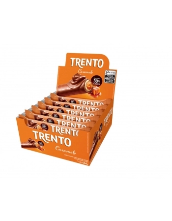 PECCIN WAFER TRENTO 16X29G CARAMELO