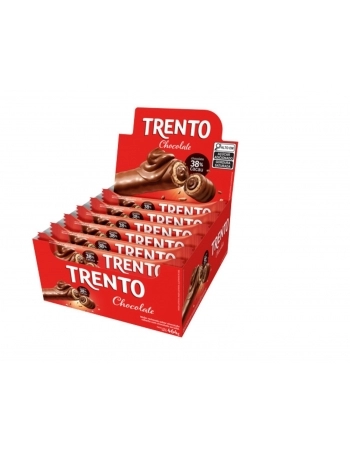 PECCIN WAFER TRENTO 16X29G CHOCOLATE