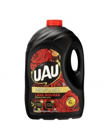 INGLEZA LAVA ROUPAS LIQUIDO UAU ROSAS E SEDUCAO 5000ML