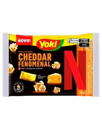 G MILLS YOKI PIPOCA MICRO 95G NETFLIX CHEDDAR