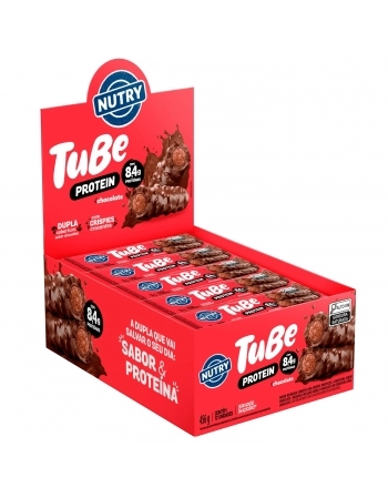 NUTRY TUBE PROTEIN RECH CHOC 12X38G