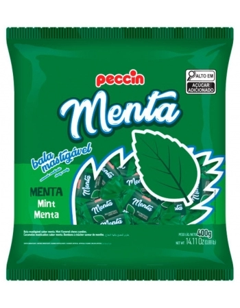 PECCIN BALA MASTIG 400G MENTA