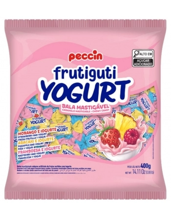 PECCIN BALA MASTIG 400G FRUTIGUTI SORTIDA