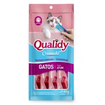 QUALIDY GATOS CREMINHO 60G ATUM