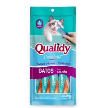 QUALIDY GATOS CREMINHO 60G SALMAO