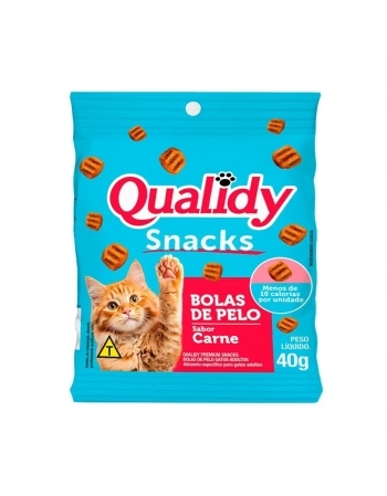 QUALIDY GATOS PETISTCO BOLA PELO 40G
