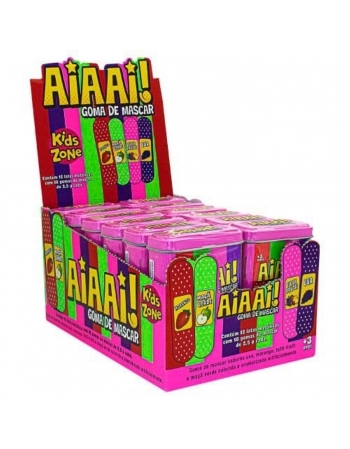 KIDSZONE CHICLE AIAAI! SABORES 45G/18 UNID / 1001
