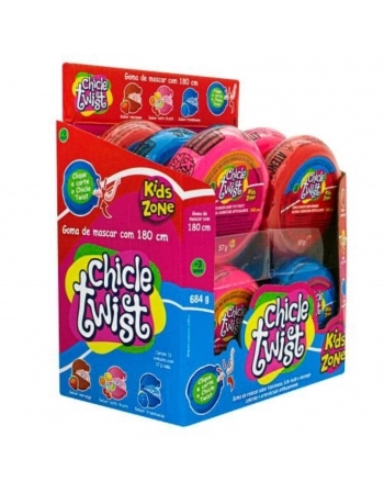 KIDSZONE CHICLE KIDS FITA TWIST 57G / 1019
