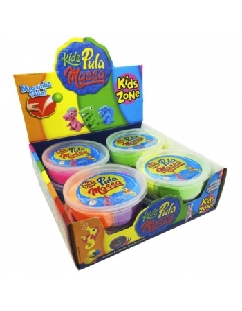 KIDSZONE BRINQ. MASSA MODELAR PULA MASSA 35G / 1028