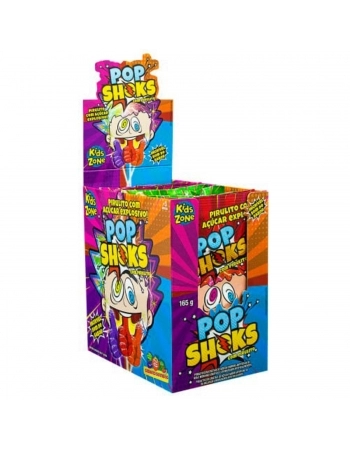 KIDSZONE PIRULITO C/ CRISTAIS EXPLOSIVOS POP SHOKS / 1023