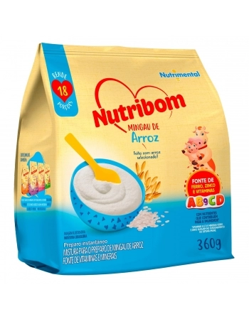 NUTRY MINGAU NUTRIBOM ARROZ 360G*