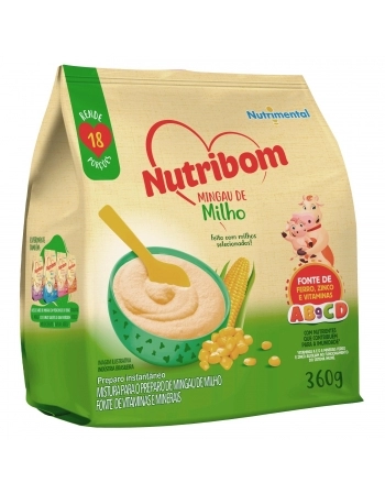 NUTRY MINGAU NUTRIBOM MILHO 360G*