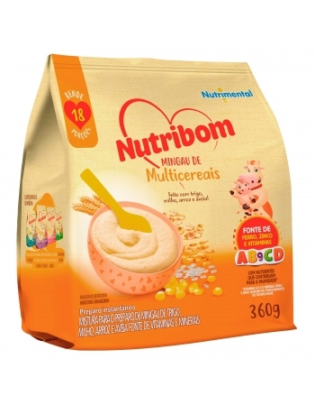 NUTRY MINGAU NUTRIBOM MULTICEREAIS 360G*
