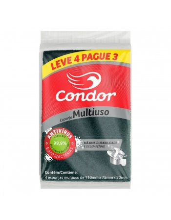 CONDOR LIMP ESPONJA M.USO L4P3 /1539