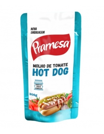 PRAMESA MOLHO TOMATE POUCH 300G HOT DOG