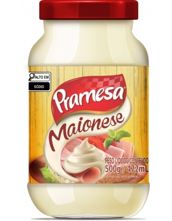 PRAMESA MAIONESE POTE 500G