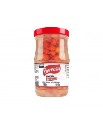 PRAMESA CONSERVA PIMENTA BIQUINHO 100G