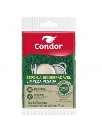 CONDOR LIMP ESPONJA M.USO BIODEGRADAVEL UNIT / 1565