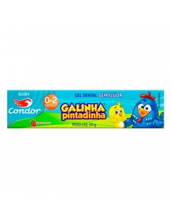 CONDOR HIG GEL DENTAL INF GALINHA PINTA BABY / 3513