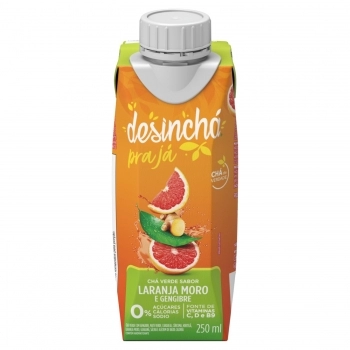 TIAL DESINCHA CHA VERDE 250ML LARANJA E GENGIBRE