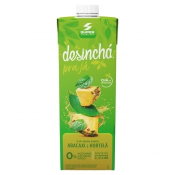TIAL CHA VERDE DESINCHA 1000ML ABACAXI E HORTELA