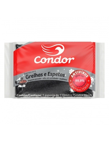 CONDOR LIMP ESPONJA M.USO GRELHAS E ESPETOS /1535