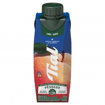 TIAL SUCO 250ML 100% PESSEGO