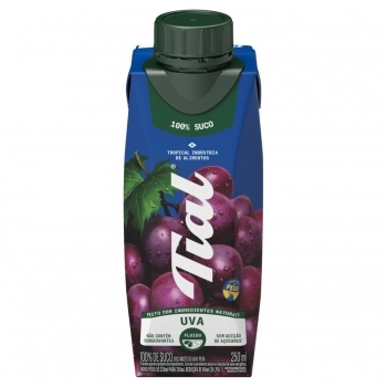 TIAL SUCO 100% 250ML UVA