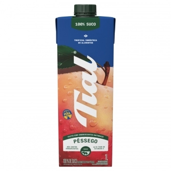 TIAL SUCO 100% 1000ML PESSEGO