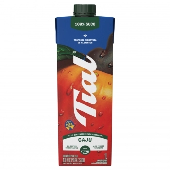 TIAL SUCO 100% 1000ML CAJU