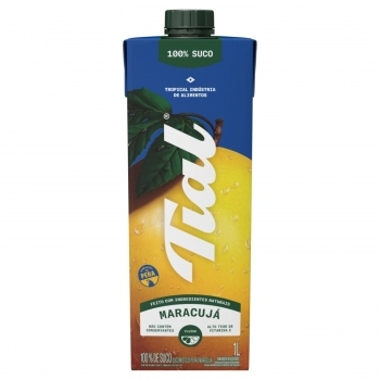 TIAL SUCO 1000ML MISTO 100% PERA E MARACUJA