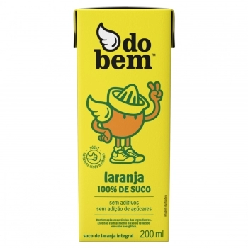 TIAL DO BEM SUCO 200ML LARANJA INTEGRAL
