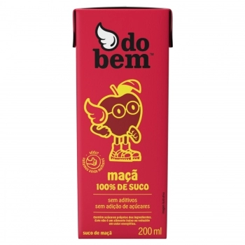TIAL DO BEM SUCO 200ML MACA 100%