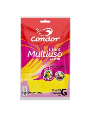 CONDOR LIMP LUVAS M. USO PARES TAM \"G\"