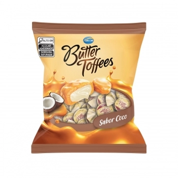 ARCOR BALA BUTTER TOFFEES COCO 400G