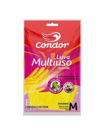CONDOR LIMP LUVAS M. USO PARES TAM \"M\"