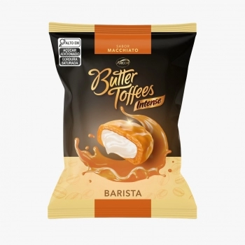 ARCOR BALA BUTTER TOFFEES INTENSE 53% MACHIATTO 400G