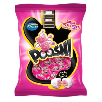 ARCOR SM BALA POOSH TUTTI-FRUTTI 90G
