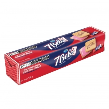 BAGLEY BISC. 7BELO RECH FRAMBOESA 130G