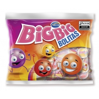 CHICLE BIG BIG BOLITAS 34X252G