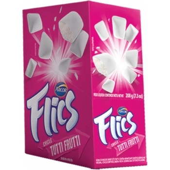 ARCOR CHICLE FLICS TUTTI-FRUTTI DP/12 UNID
