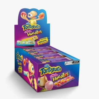 ARCOR CHICLE TORTUGUITA HUEVITOS 12X200G