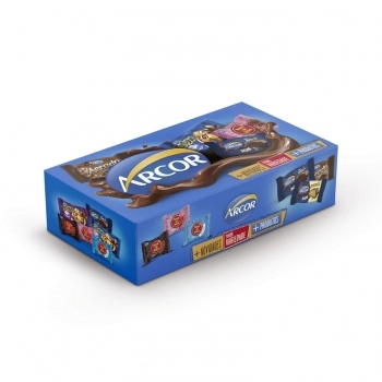 ARCOR BOMBOM CHOCOLATE SORTIDOS 146G