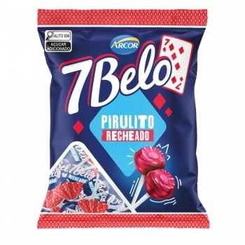 ARCOR PIRULITO 7BELO FRAMBOESA 120G