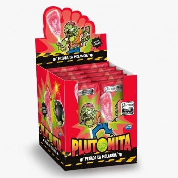 PIRULITO PLUT EXPLOSIVO MELANCIA 24X5,5G