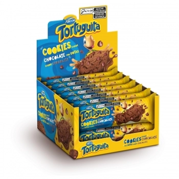 BAGLEY BISC. TORTUGUITA COOKIES C/ GOTAS CHOCOLATE 16X60G