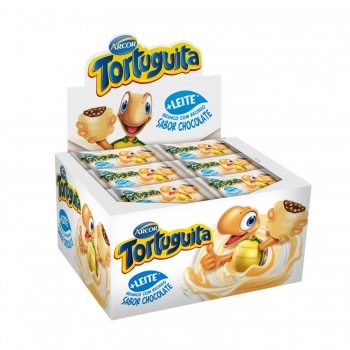 ARCOR TORTUGUITA CHOC BRANCO RECH CHOCOLATE 24X15,5G